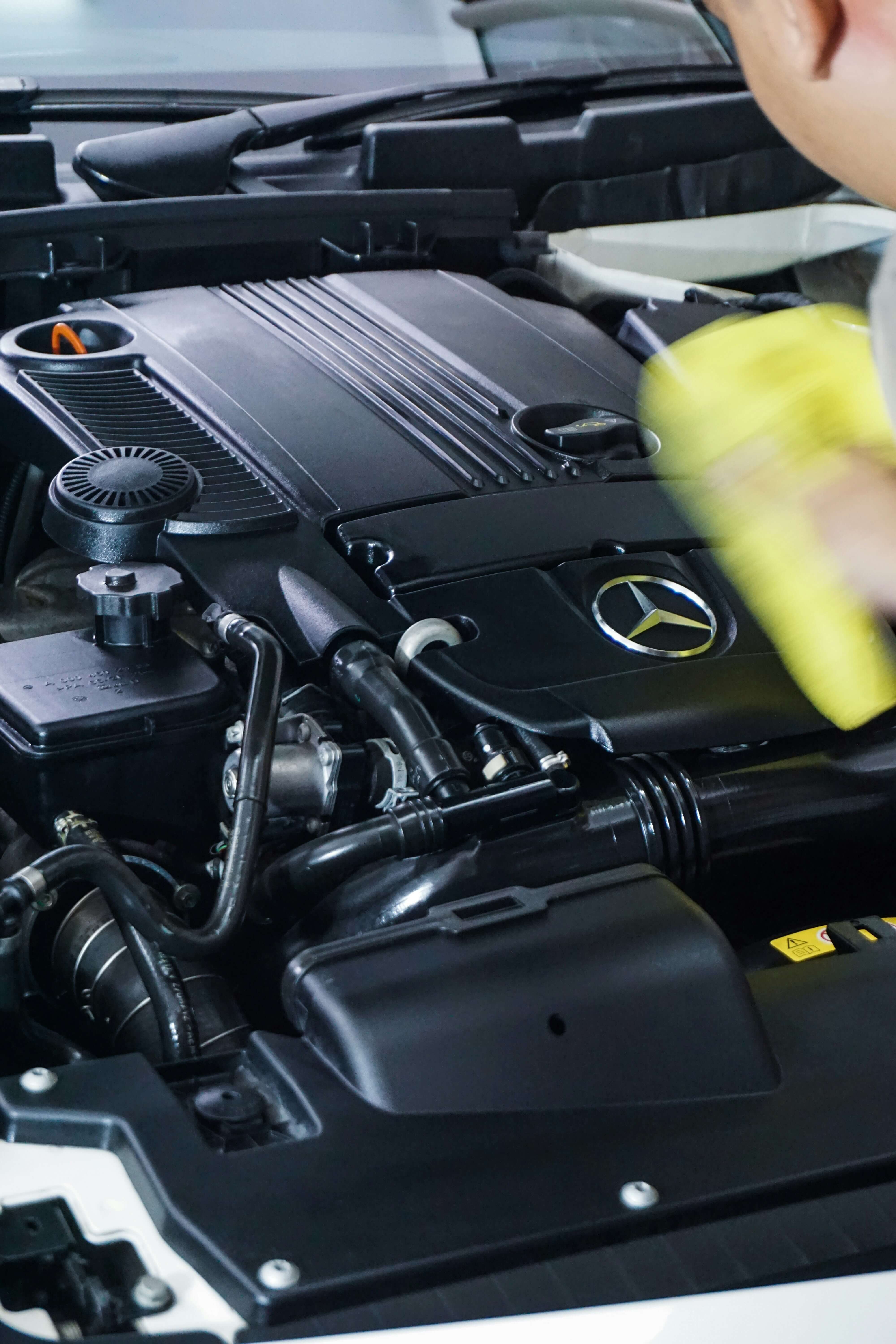 Diesel particulate filter cleaning on a light commercial vehicle